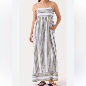 Sundays Tommy dress in yacht stripe Small